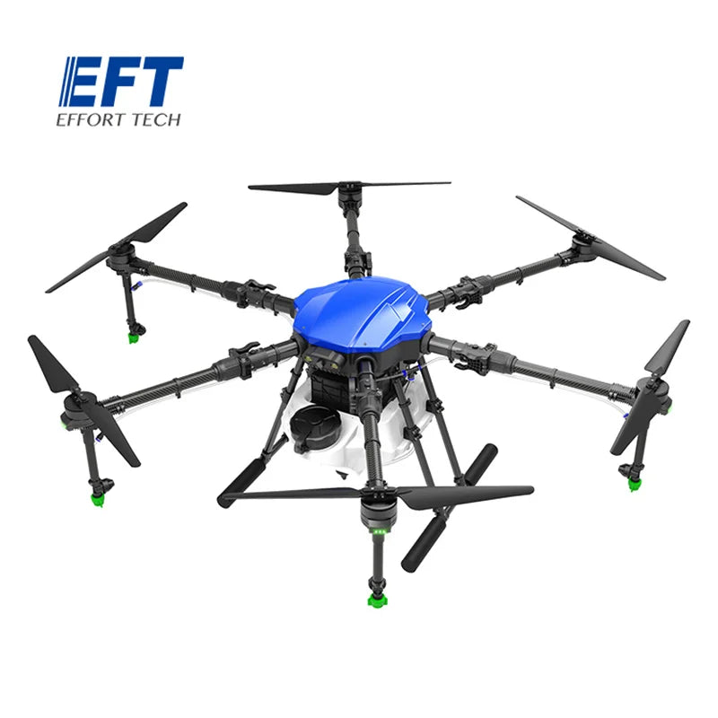 EFT E616P Drone Agrícola Proteção Vegetal - 6 eixos, 16L