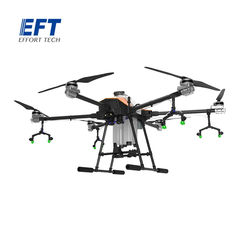 EFT G626 Drone Agrícola - Pulverizador para Proteção Vegetal - Bateria 3.0