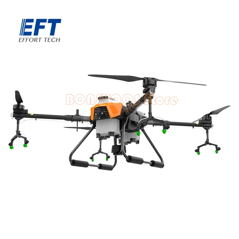 Agricultura Pulverização Drone, Quadcopter Tank Rack, Colheita Dusting Frame, EFT G20Q