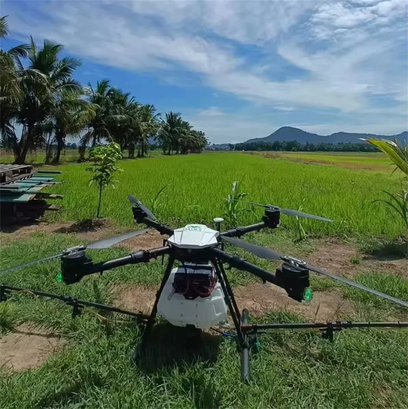 Quadro de pulverização agrícola para fazenda, EFT E410P, New Agriculture Drones Parts, 10L