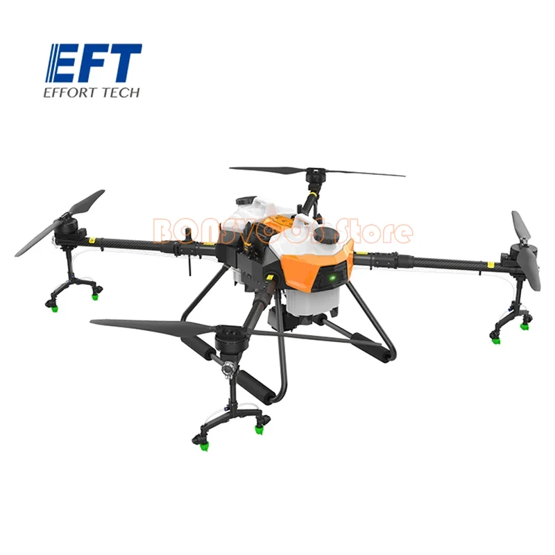 Agricultura Pulverização Drone, Quadcopter Tank Rack, Colheita Dusting Frame, EFT G20Q